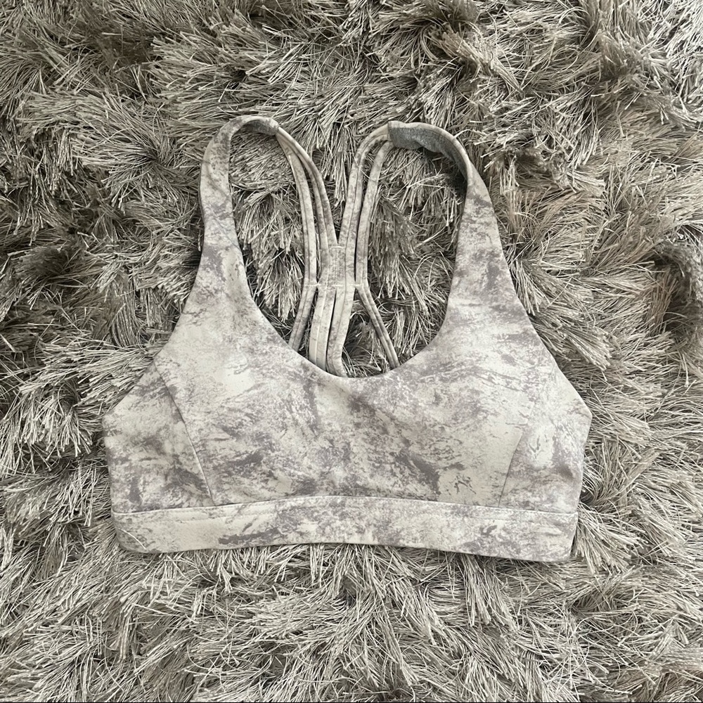 The IWA Company Marble Sports Bra Extra Small (XS)